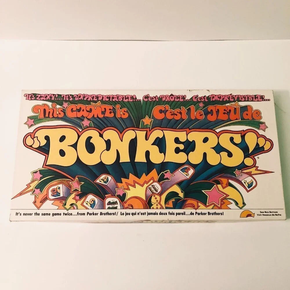Vtg 1978 This Game is Bonkers Game by Milton Bradley Complete